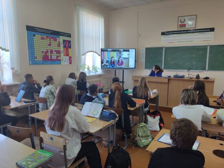 Учащиеся средней школы 5 г.Жлобина приняли участие во встрече IK-4 ПГАК.