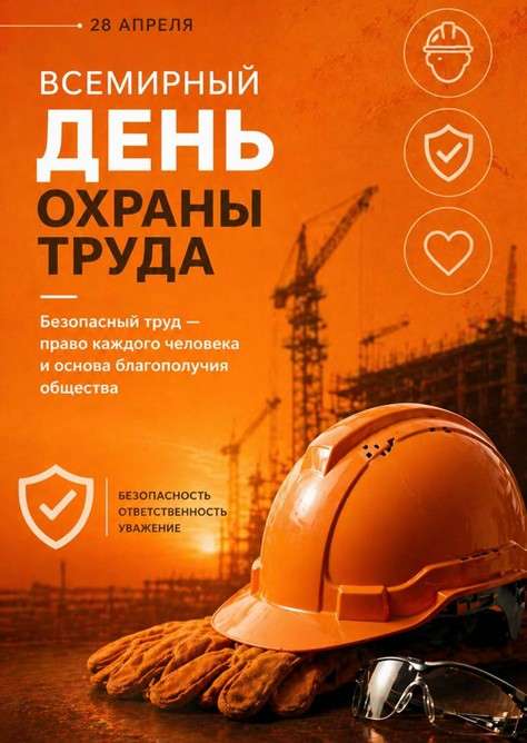 28 Апреля Всемирный День охраны труда