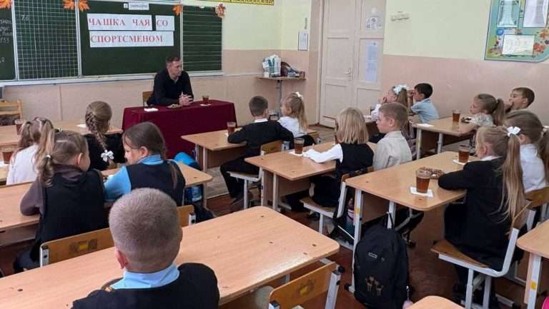 «Чашка чая со спортсменом»